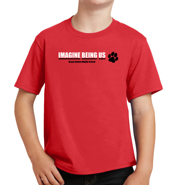 Bryan Station MS Imagine - Youth Fan Favorite Tee Thumbnail