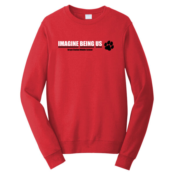 Bryan Station MS Imagine - Fan Favorite Fleece Crewneck Sweatshirt Thumbnail